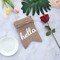 Rustic Summer Banner with Flamingo Pattern Summer Garland Flag Decoration for Pool Party, Beach Party, Barbecue Party (Color Set 2)